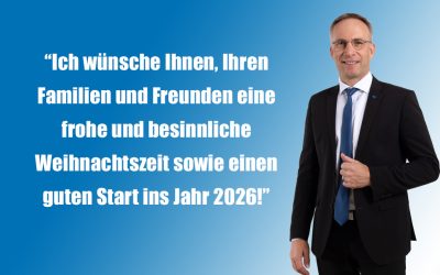 Weihnachtsgrüße von unserem Bürgermeister